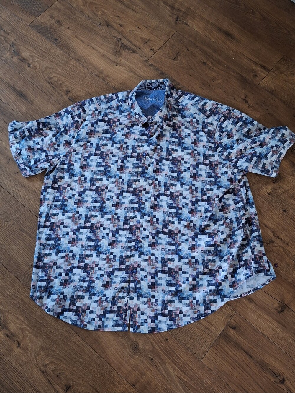 Robert Graham 4XL Short Sleeve Button down